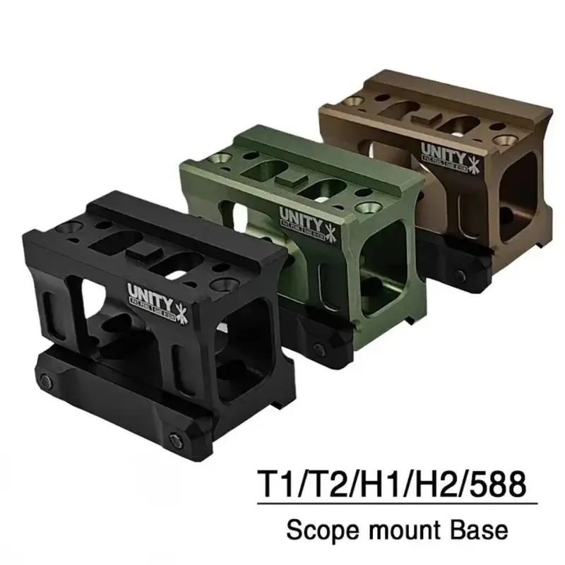 2026 Tactical Fast Riser Mount For Aimpoint M5s/M5b/T2/R5/Duty RDS Red Dot Sight Scope Universal 20mm Rail Heightening Bracket