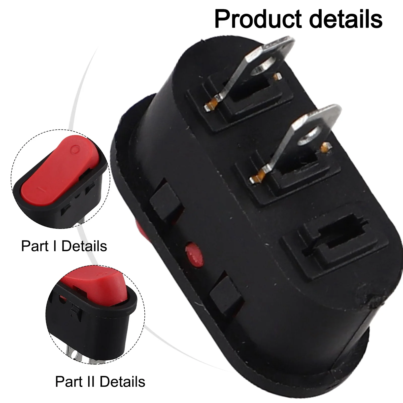 Electric Bicycle Power Switch For Hailong 1-2 Battery Case On-off Switch E-bike Power Switch Button Cycling Accessories