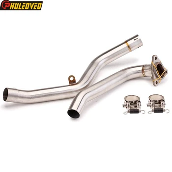 For Honda NC700X 2021-2023 Motorcycle Exhaust System Manifold Header Collector Frint Pipe Connect Original Exhaust Muffler Pot