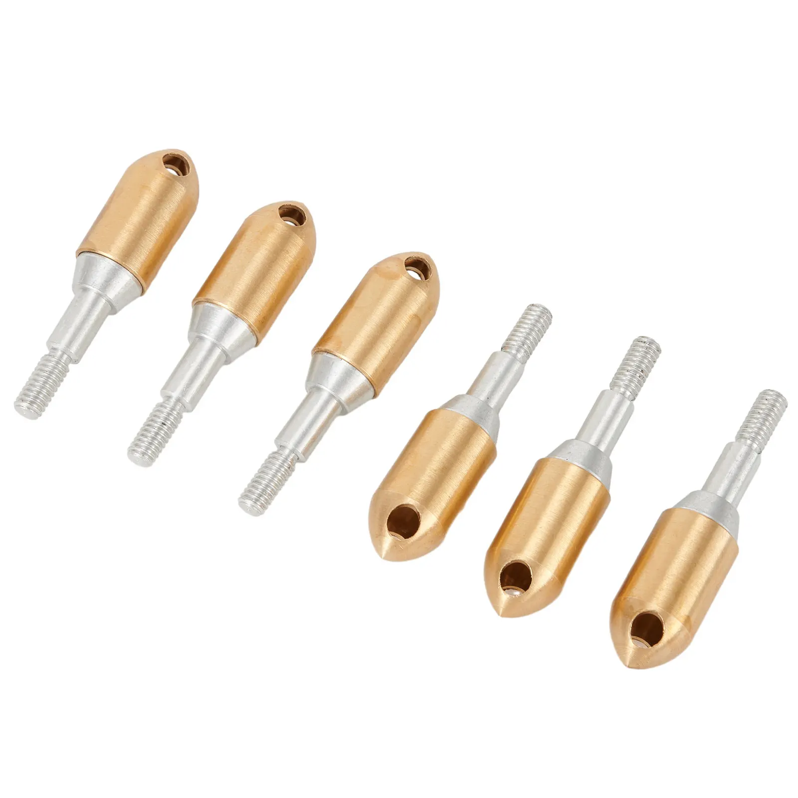 6PC Whistle Copper Broadhead Arrowhead Whistle Copper Broadhead Hunting Traditional Arrowhead Arrow Point Tips