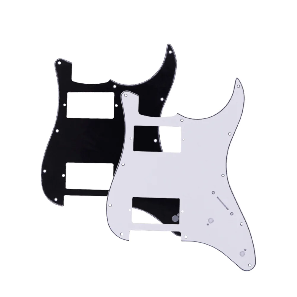 

1pcs 11 Holes HH Guitar Pickguard Humbucker Scratch Plate For ST SQ Electric Guitars Standard ST Guitar Accessor