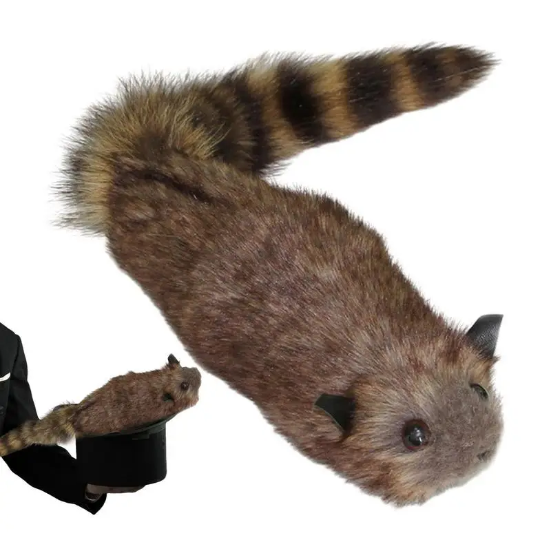 

Spring Raccoon Simulation Raccoon Magic Props Gimmick Appearing Stage Magic Funny Toys Street Illusion Gimmick Magician Props