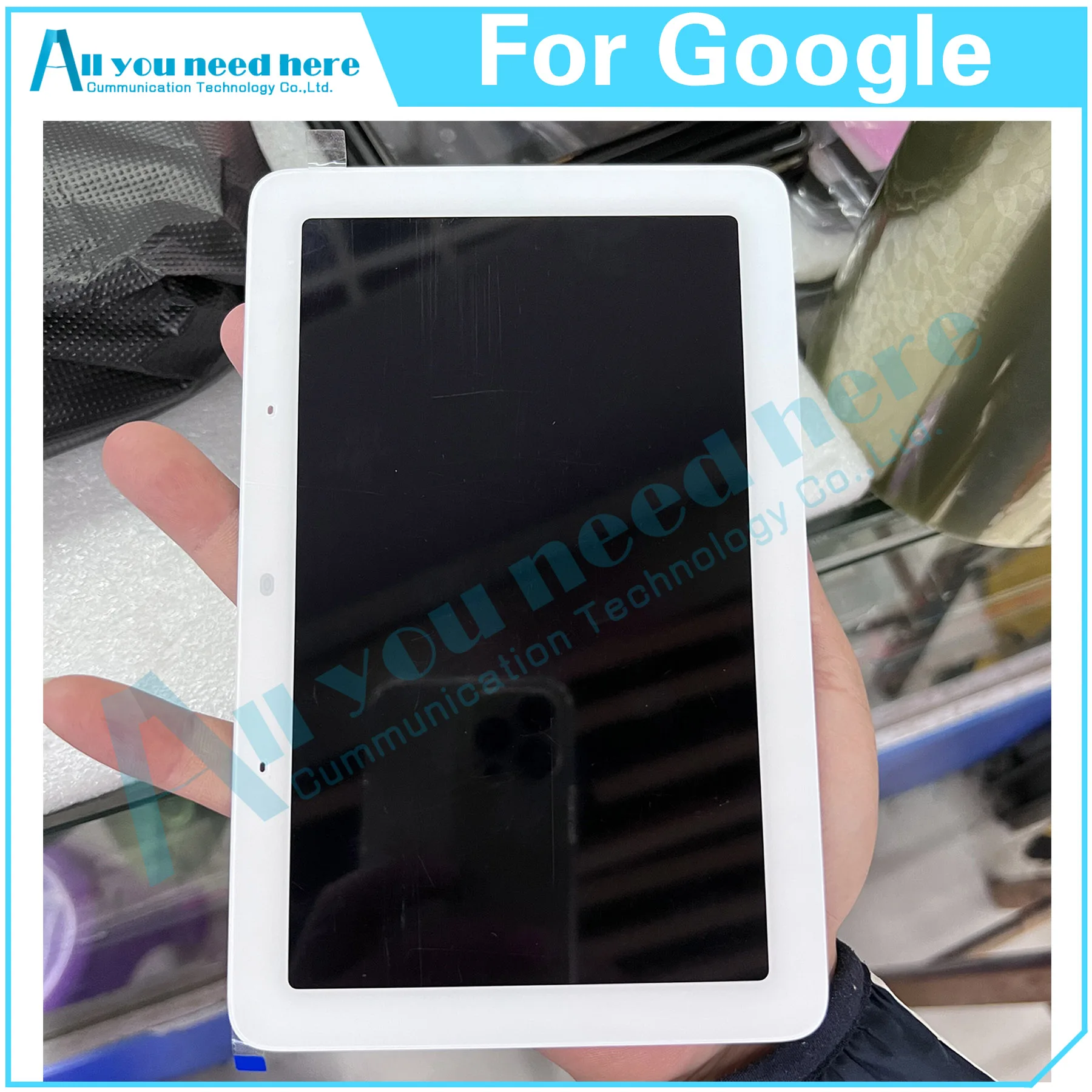100% Test Aaa Per Google Home Nest Hub 1 Generazione Display Lcd Touch Screen Digitizer Assembly Sostituzione