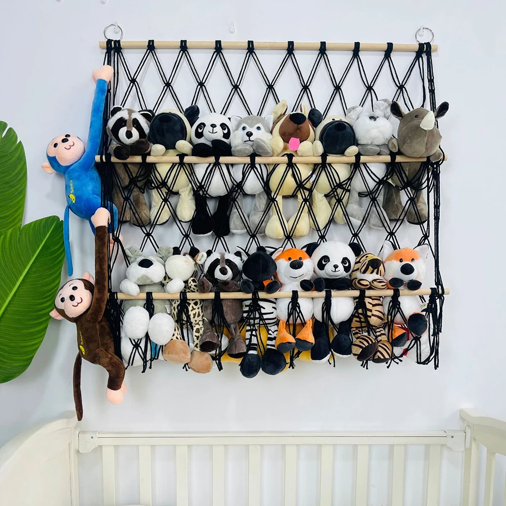 Organizador Pelúcias UMDONX Com Rodas - Prateleira Zoológico Para Quarto Infantil