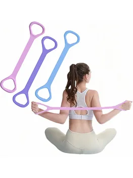 Figure-8 Elastic Resistance Band with Handles 1