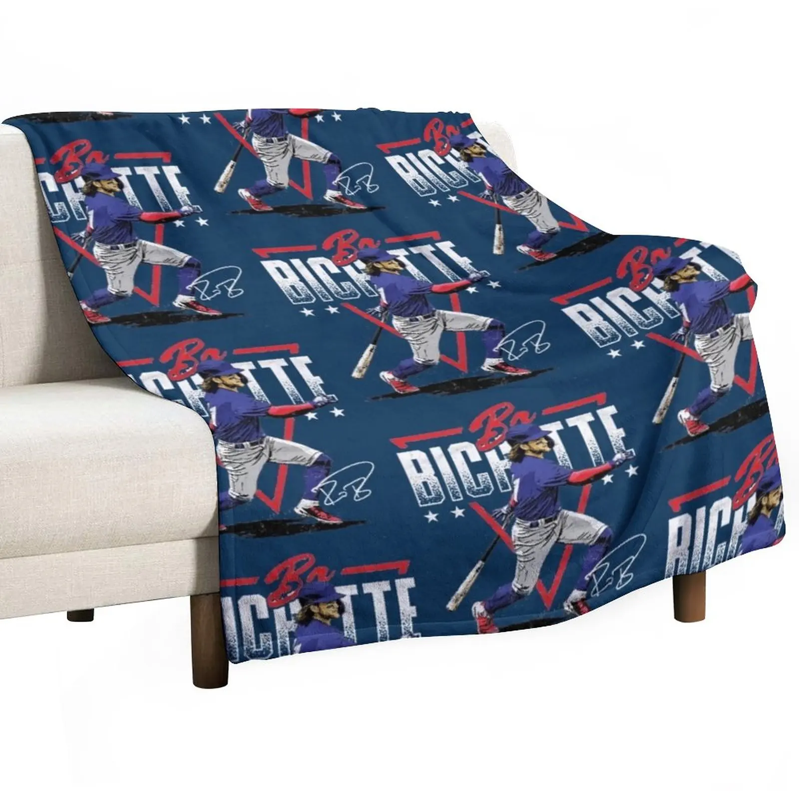 

Bo Bichette (1) Throw Blanket throw blanket for sofa Retro Blankets