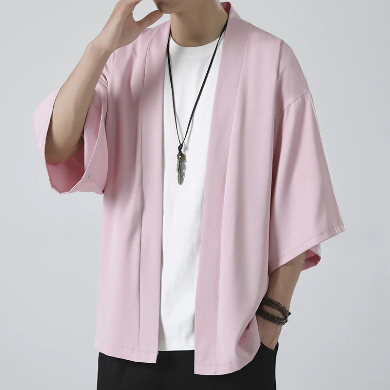 Crane Embroidery Haori Kimono Harajuku Japanese Style Plus Size Men Samurai Costume Yukata Asian Clothes Cardigan Women Jacket Crane Embroidery Haori Kimono Harajuku Japanese Style Plus Size Men Samurai Costume Yukata Asian Clothes Cardigan Women Jacket