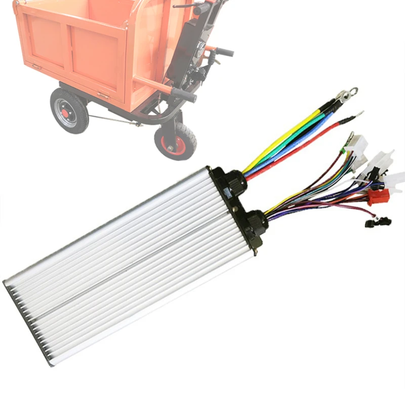 

18-tube engineering vehicle controller 48v intelligent brushless for electric brick-pulling and ash-pulling hand-propelled