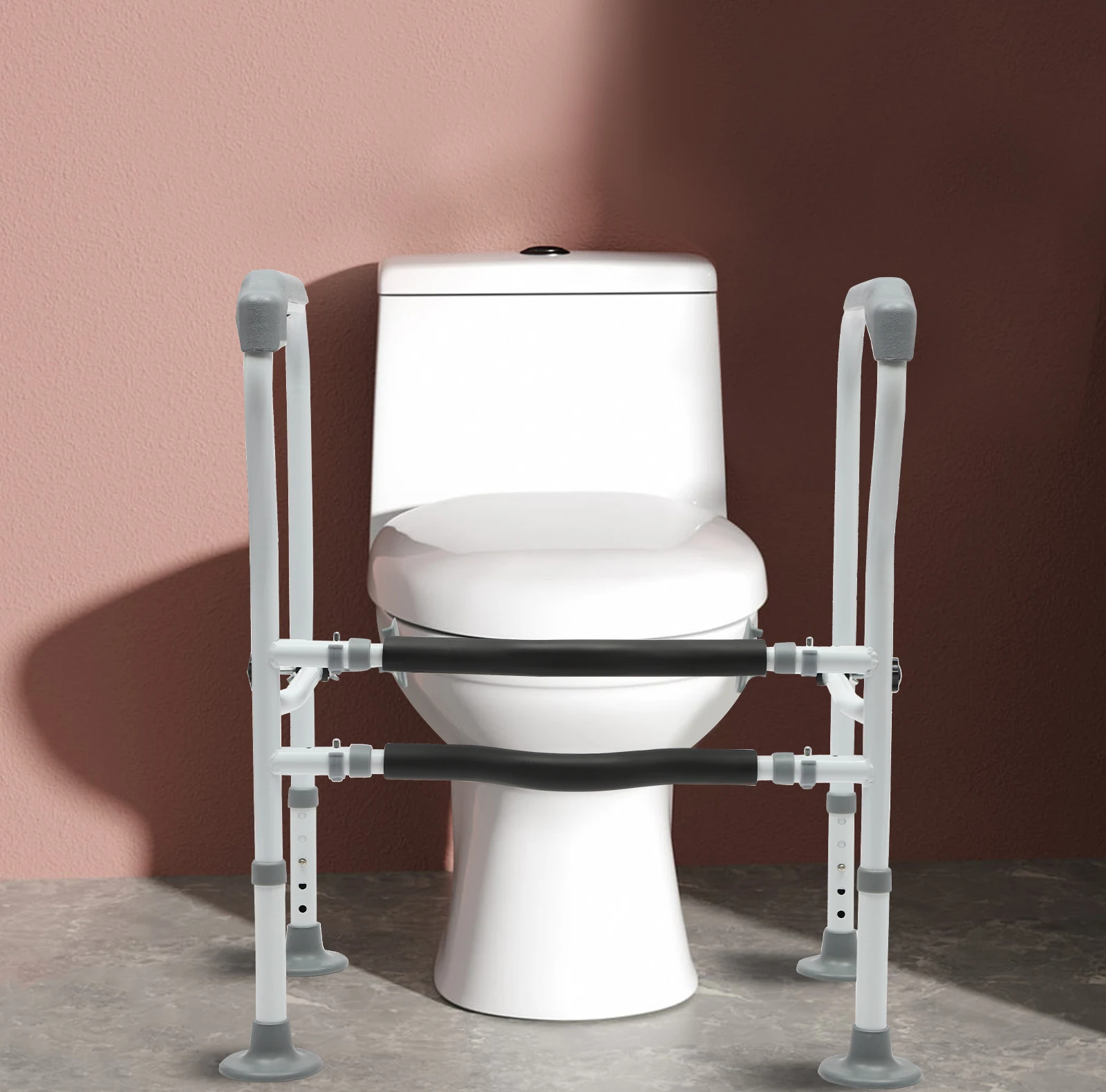 Toilet-Safety-Rails-Bathroom-Frame-for-Elderly-Pregnant-Disabled ...