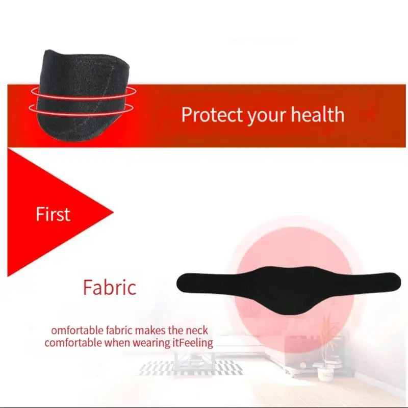 Cervical Tilt Prevention Brace Fixed Cervical Support Anti-Slumping Neck Brace Breathable Sponge Full Set Comfortable To Wear cervical support brace