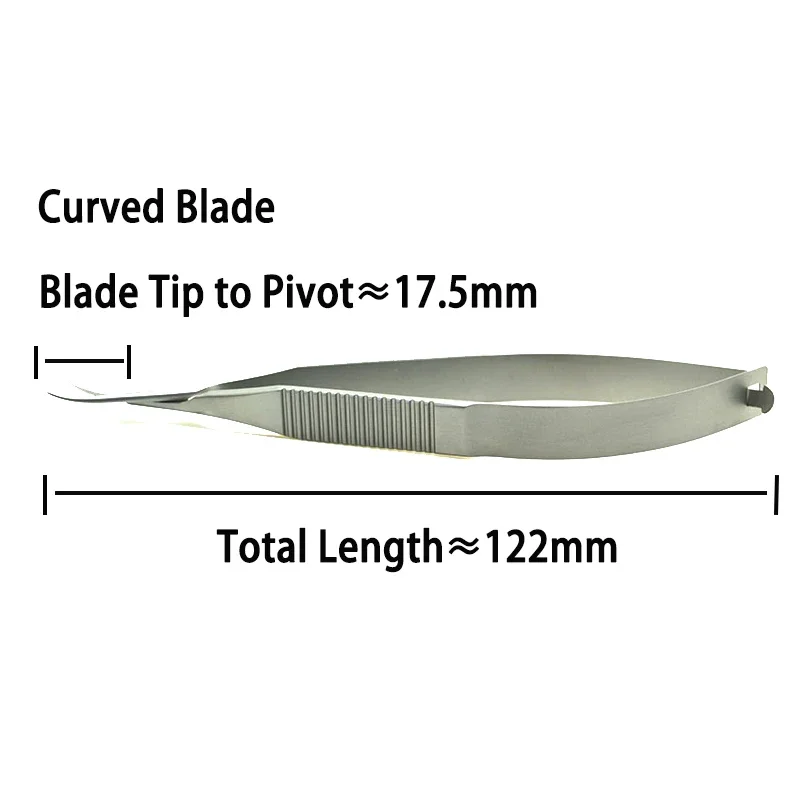 Corneal Scissors Micro Surgical Vannas Titanium Stainless Steel Oftalmologia Eye cornea scissors ophthalmic tool surgical instruments