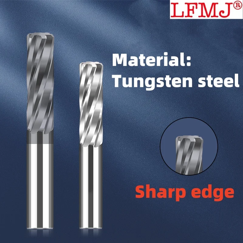 1PCS 8.75-8.89mm Carbide Machine Reamer Spiral Metal Cutter 6 Flute CNC Tungsten steel Chucking Reamer Cutting Tool Coated Steel 5