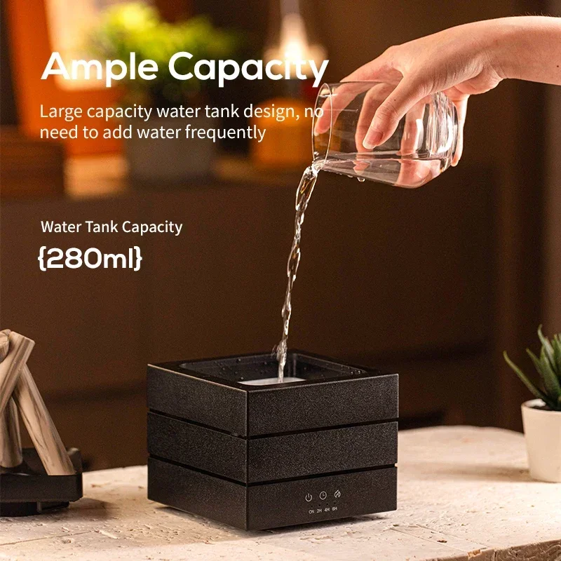 NEWSTYLE مقلد لهب ناشر رائحة النار الهواء المرطب ب...