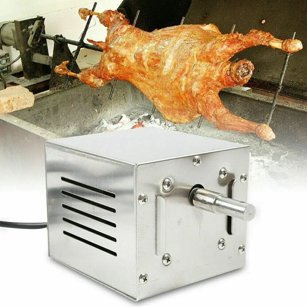 220V60kgElectricBBQRotaryMotorSpitGrillRotisserieMotor