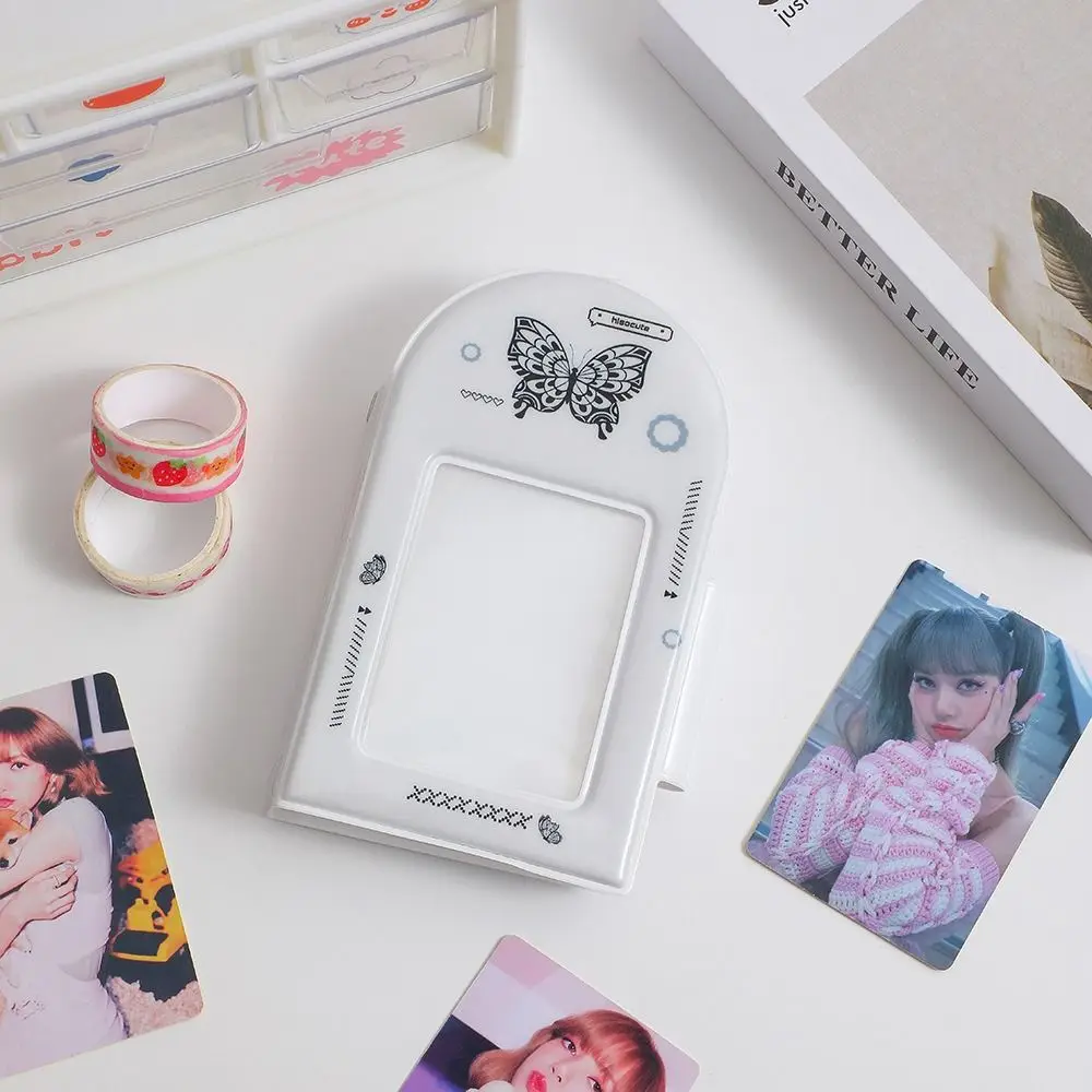 Kawaii korejské student ventilátory fotky hudební album polaroid hudební album photocard držák modla karet kniha anime karet kniha karet sbírat kniha