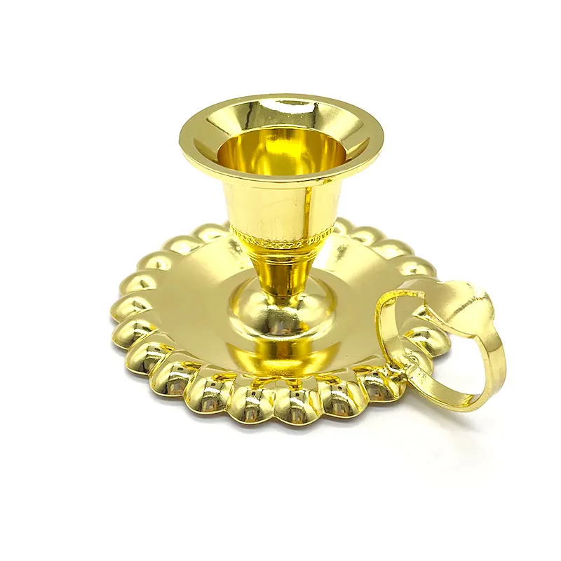 Orthodox Church Candlestick Zinc Alloy Candlestick for Religious Ceremonies Home Decor Family Prayer Corner Ornament