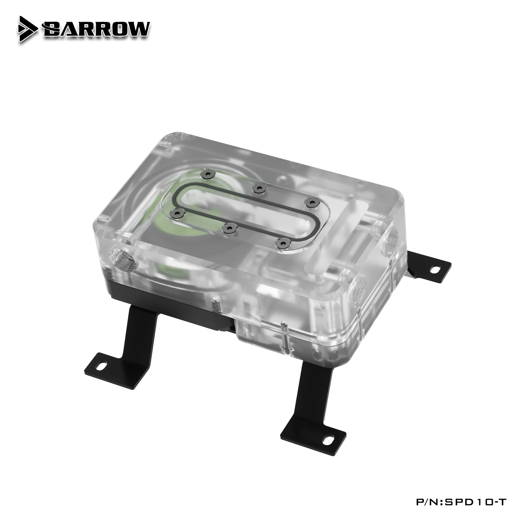 Carrinho de Mão Dc12v 10w Pwm Refrigerador de Água Integrado Bomba Tanque de Água para Itx Case Mini Reservatório da Bomba Sistema de Refrigeração de Água Spd10-t - Imagem 2