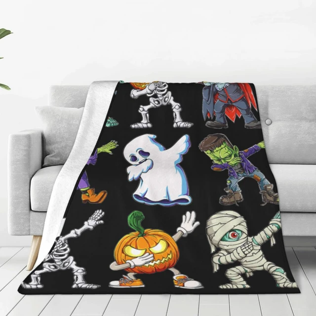  Dabbing Halloween Boys Skeleton Zombie Scary Pumpkin Mummy T- Shirt : Clothing, Shoes & Jewelry