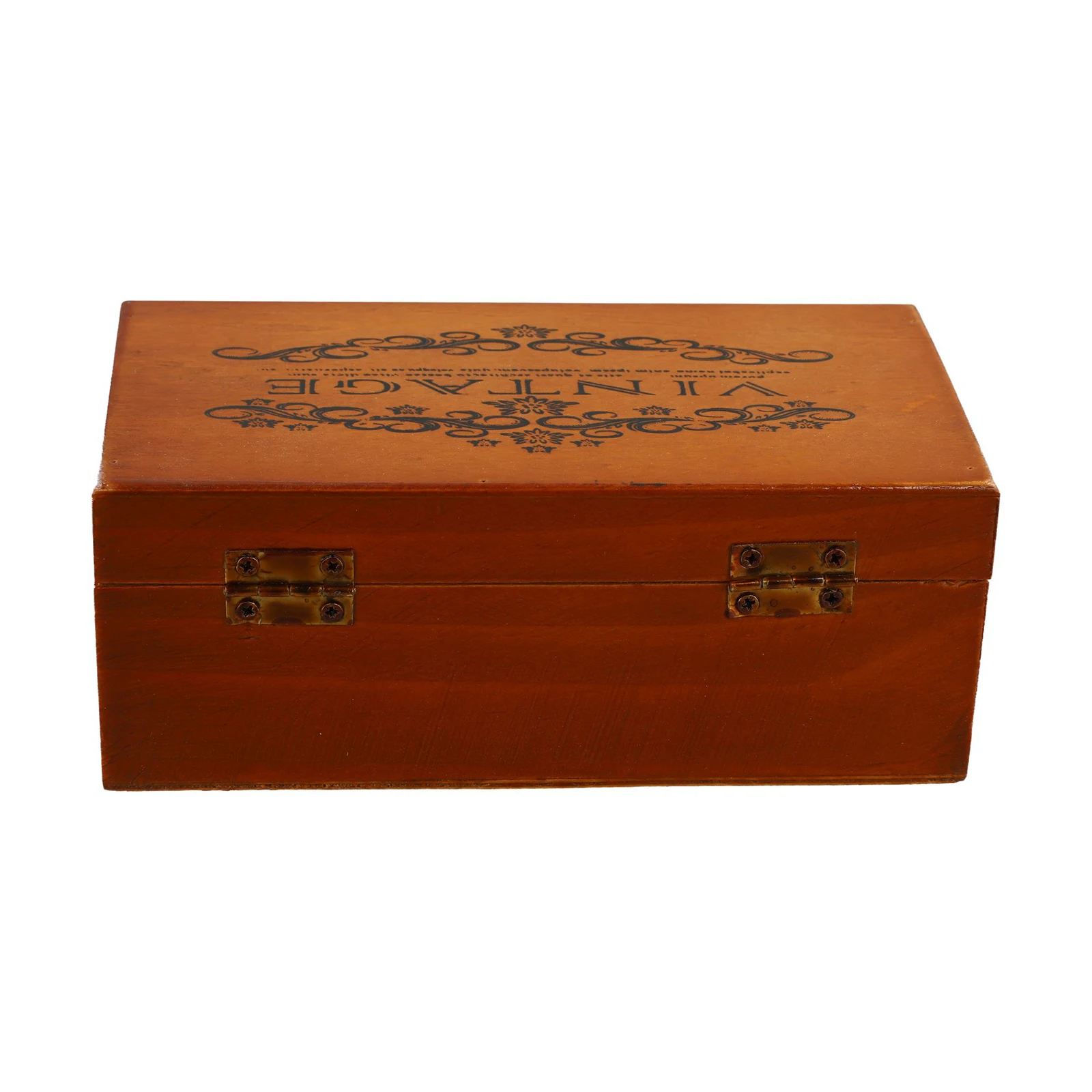 Retro-Aufbewahrungsbox aus Holz mit abschließbarem Holz, dekorativer Koffer für Zuhause oder Büro, Holzkiste mit Klappdeckel, Andenkenhalter mit Schloss – Detail 25