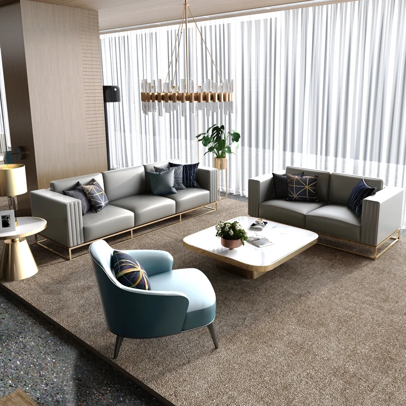 Y Negotiation Sofa Hotel Reception Area Conference Booth Project Reception Sofa