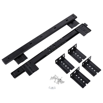 1 paio di binari per cassetti estraibili, vassoio per scrivania, hardware per cassetti estraibili, binario per cassetti, vassoio per scrivania, binario scorrevole