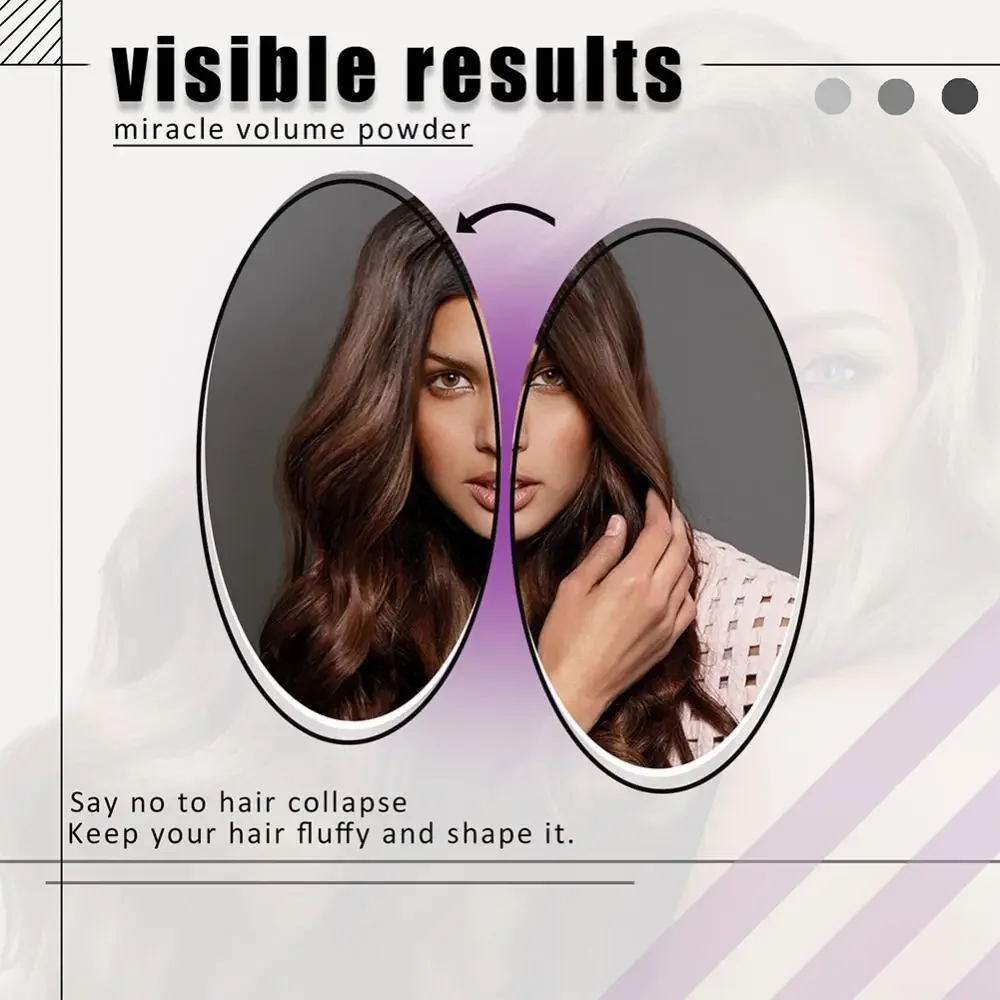 Fluffy Volumizing Hair Spray Non-sticky Hair Powder Spray Long-lasting Quick-drying Styling Hairdressing Tool Сухой Шампунь