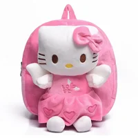 Cartoon cute children schoolbag kindergarten small class baby backpack kt cat Mickey 1-3 years old plush backpack 1