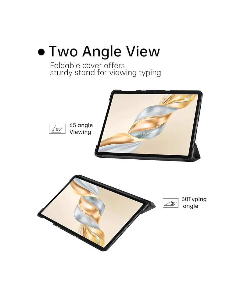 Ultra Slim Shockproof Tablet Case - Premium PU Leather Protective Cover
