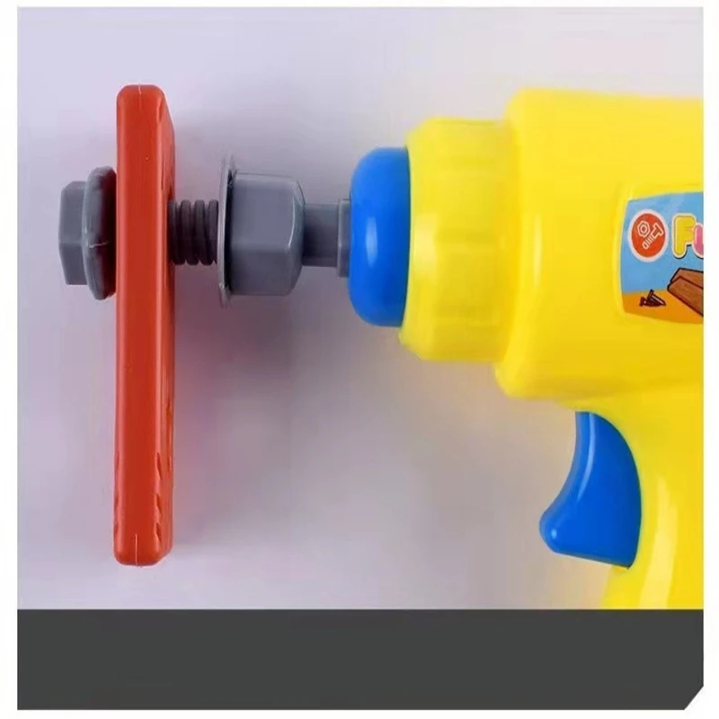 Plastic Playes Cardboard Screw Tool Kit Kids Building Engineering Kits Tools  Toddler - AliExpress