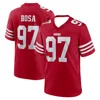 24-25 Adult San Francisco American Football Jersey Rugby Jersey Sportswear Training Jersey T-shirt Eagles 49ers 13 Number Purdy 6