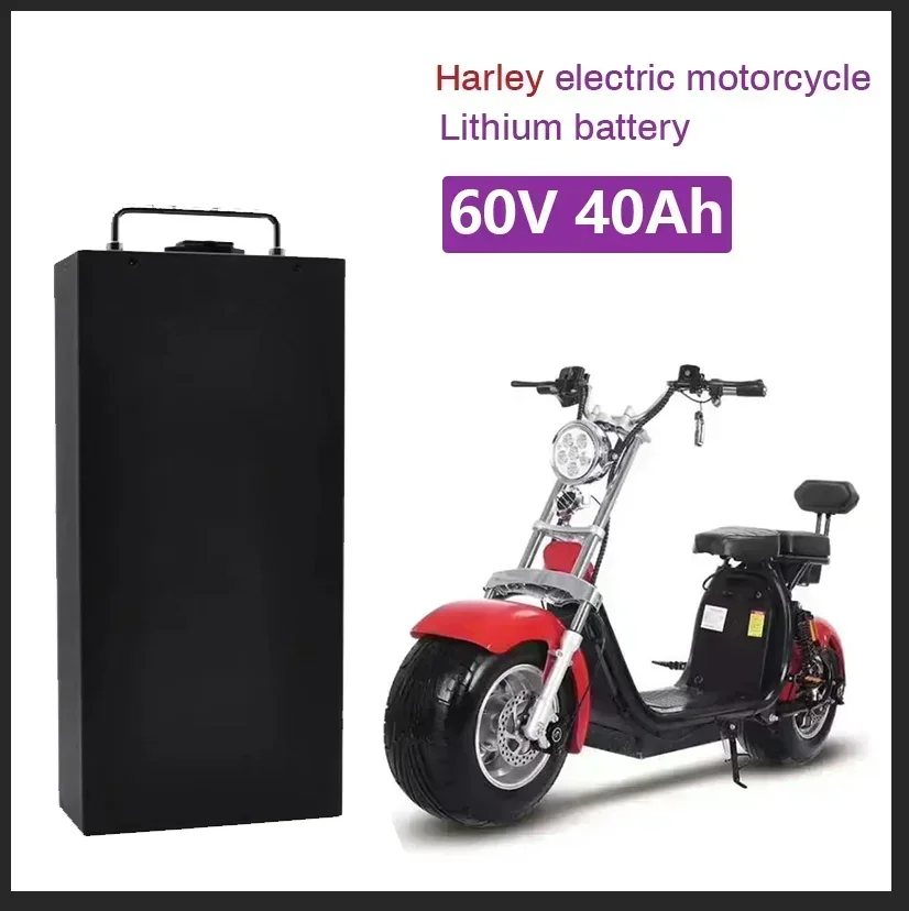 

Electric Car Lithium Battery Waterproof 18650 Battery 60V 4060 V20 Ah for Two Wheel Foldable Citycoco Electric Scooter Bicycle