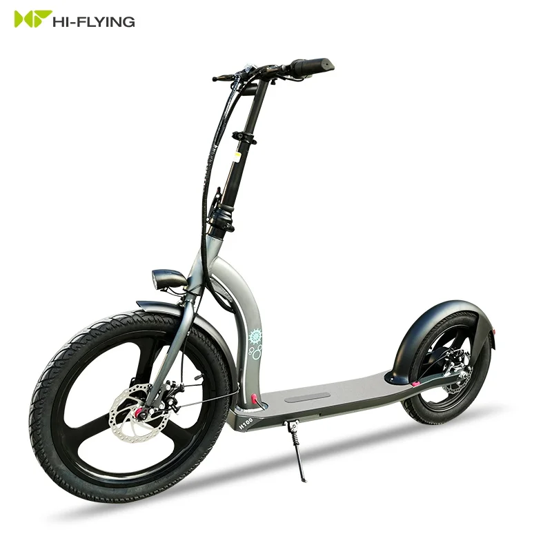 Patinete eléctrico plegable para adultos, Scooter Original de 16/20  pulgadas, ruedas grandes, Motor de 500w, rango de 40KM, nuevo - AliExpress