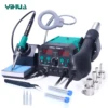 YIHUA 938BD-II 740W Hot Air Gun BGA Rework Station SMD Soldering Iron Desoldering Station LED Lamp Digtal Display Welding Tool 1
