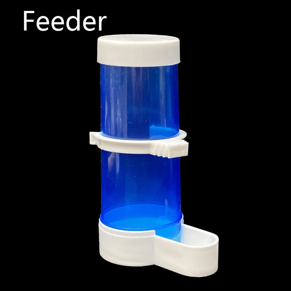 Pet Bird Automatic Drinker Feeder Blue Bird Feeder Cage Parrot Feeding Tool Automatic Bowls And Drinkers 1 Pc bird feeder,parrot feeder,parrot feeding bowl,bird water drinker,pet water feeder