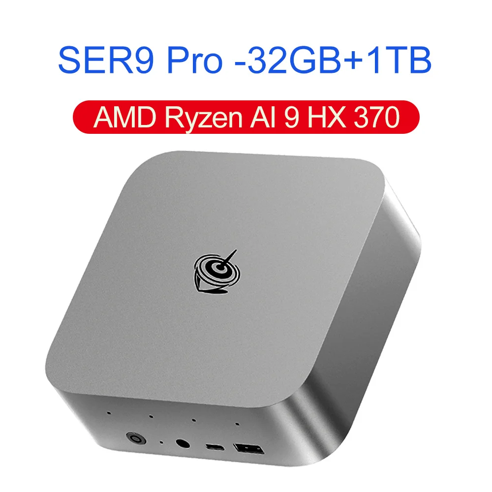 ミニPC Beelink SER9 Ryzen AI 9 HX 370 1TB 32GB Amazon.com: Beelink SER9 Pro Mini Desktop PC with AMD Ryzen