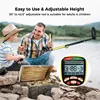 TX-650 Long Range Gold Detector Gold Hunter Professional Foldable Metal Detector with Waterproof Search Coil 6