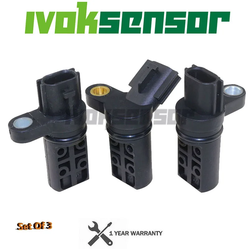 A Set Of 3 Engine Crankshaft Camshaft Position Sensor Kit For Nissan Infiniti 23731al60a
