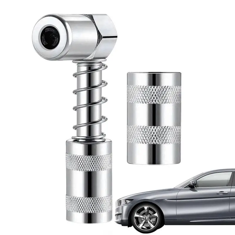 

Grease Coupler Portable Grease Adapter With Sleeves Universal High Pressure Grease Nozzle Innovative Fitting Tool For Auto Truck