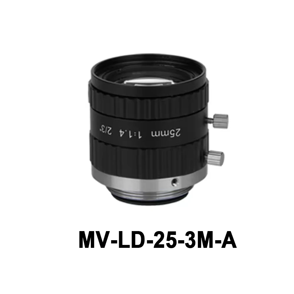 3MP 35mm 산업용 비전 렌즈, 자동 광학 검사, 바코드 판독 및 고정밀 측정용