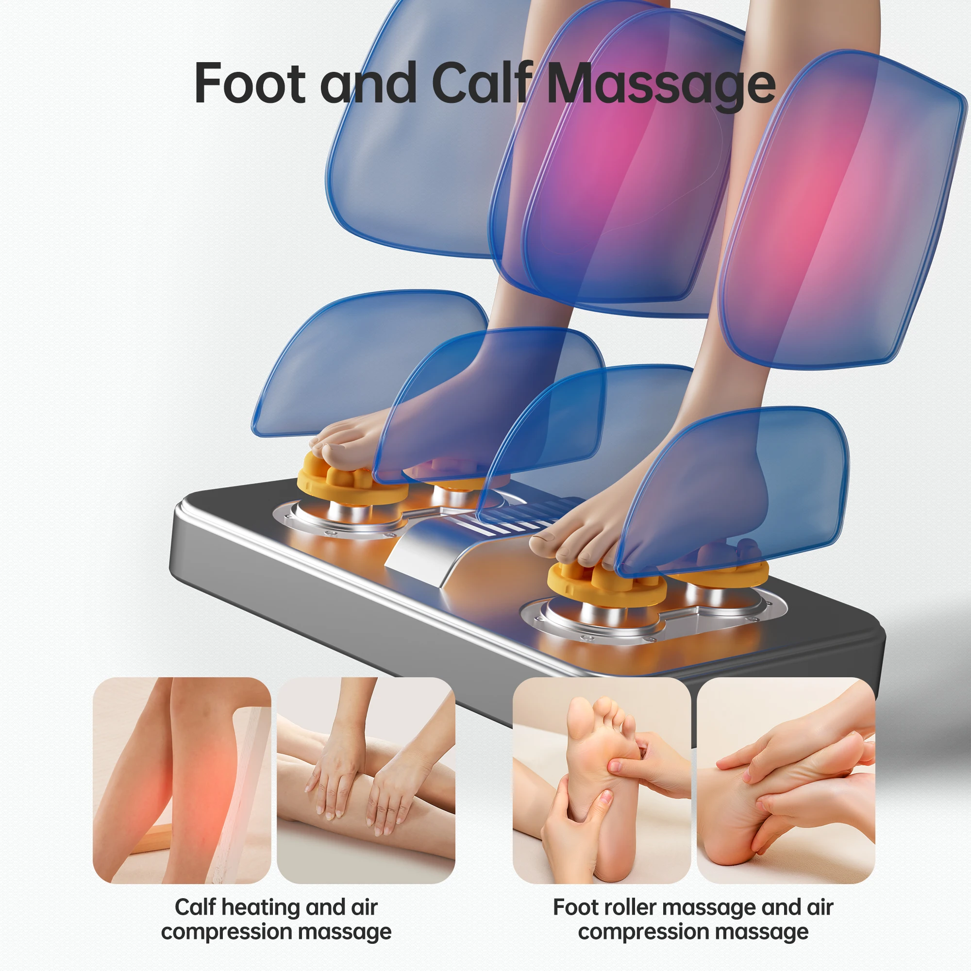 1 Year Warranty USA Local Delivery  4D Airbag Zero Gravity full body Massage Chair Home 3D Foot Roller Shiatsu Office Chair 4