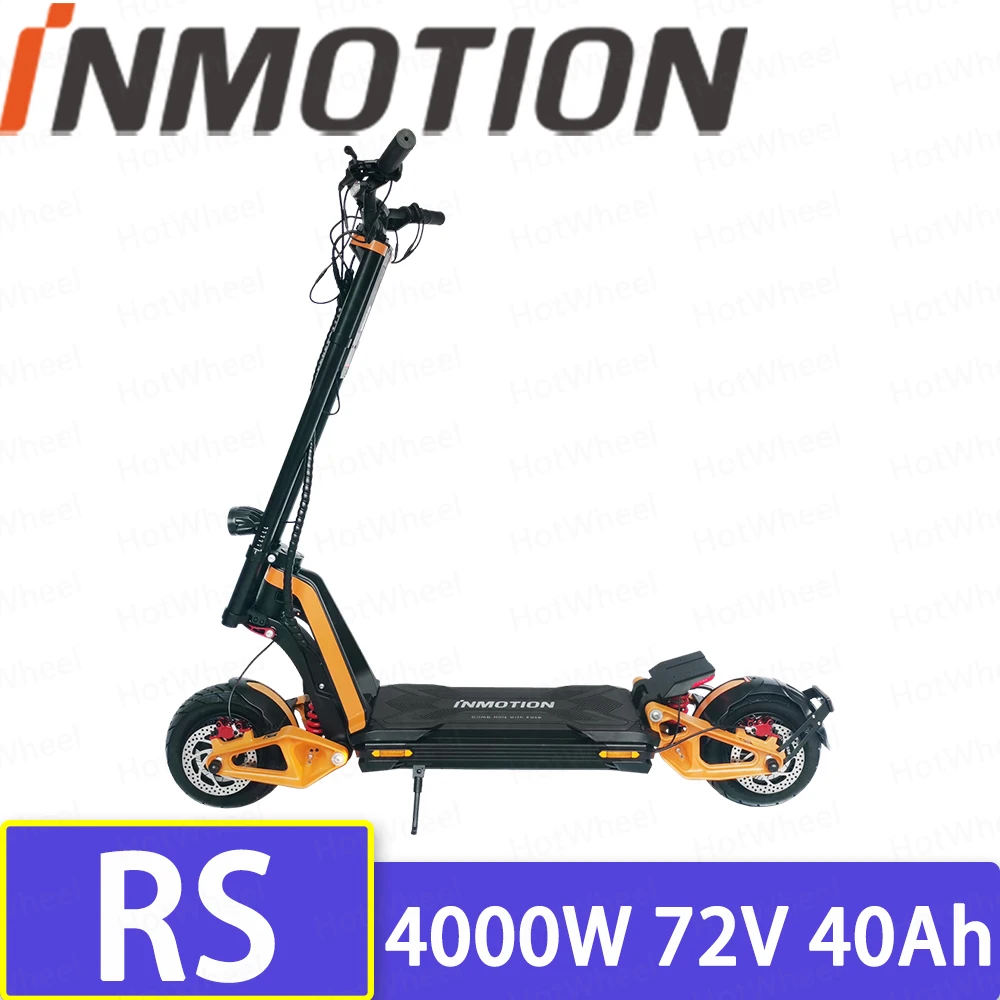 INMOTION RS 20S8P 72V 40Ah 2880Wh Transforming E-scooter 11inch 2880Wh IP67 Hydraulic Skateboard Electric Scooter