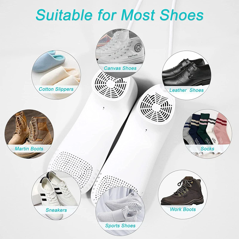 Household Shoe Dryer Intelligent Sterilization Foot Care Device Warm Air Drying Dehumidification Odor Removal Mute with Timer 5
