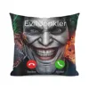 Pillowcase Cushions Cover Cushions Home Decoration Humor Horror Incoming Call From Evil Jonkler Pillows For Sofa 1