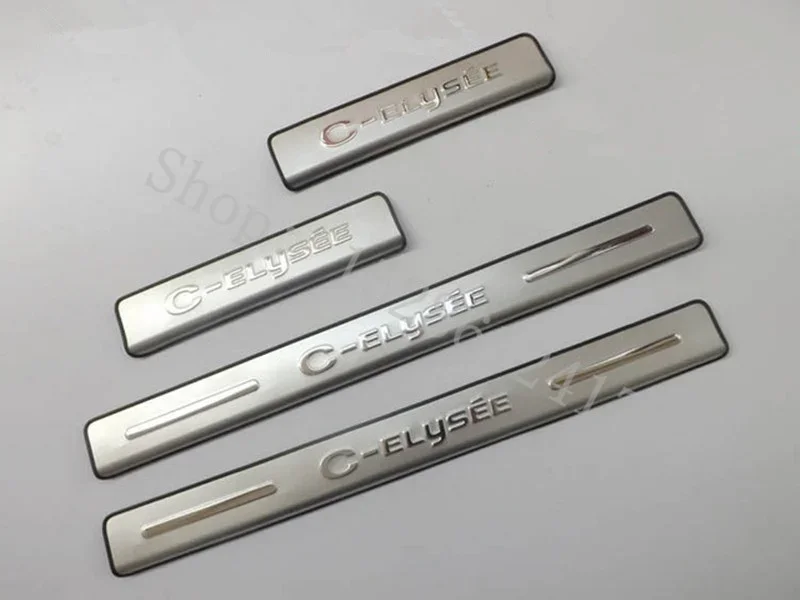 

for 2014 -2018 Citroen Elysee C-Elysee stainless steel Scuff Plate/Door Sill protector Threshold car Accessories