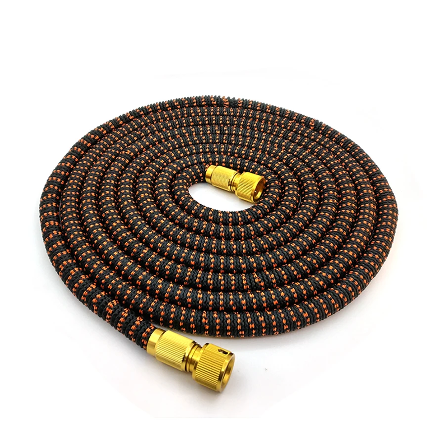 High Pressure Garden Water Hose Expandable Double Metal Connector Pvc Reel Magic Water Pipes for Garden Farm Irrigation Car Wash garden hose expandable magic hose expandable water hose water hose expandable hose