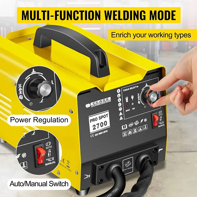 JH GYS2700 3500A Dent Drawing Machine Spot Welder 2KW Spot Puller Bonnet Dent Re