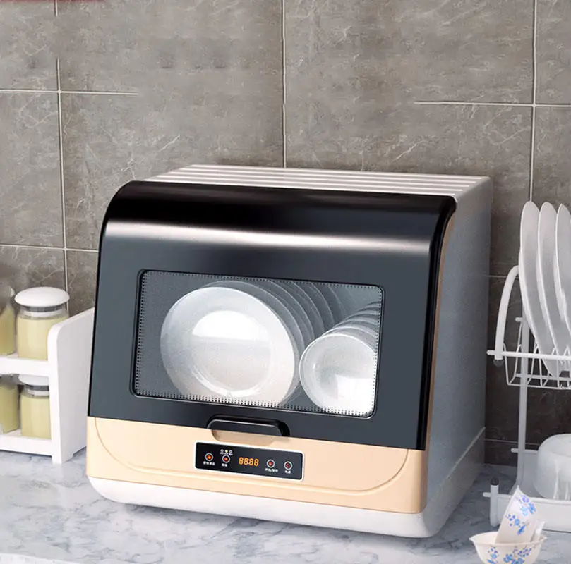 Full-automaticsmall Air Drying Dishwasher Without Installation Tabletop Dishwasher 440*450*400mm 2