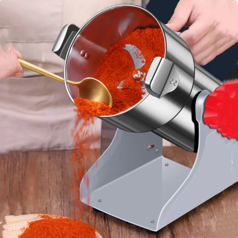 1000G 110/220 Grinder Machine Grains Electric Herbal Coffee Powder Miller Dry Food High Speed Intelligent Spices Cereals Crusher 3