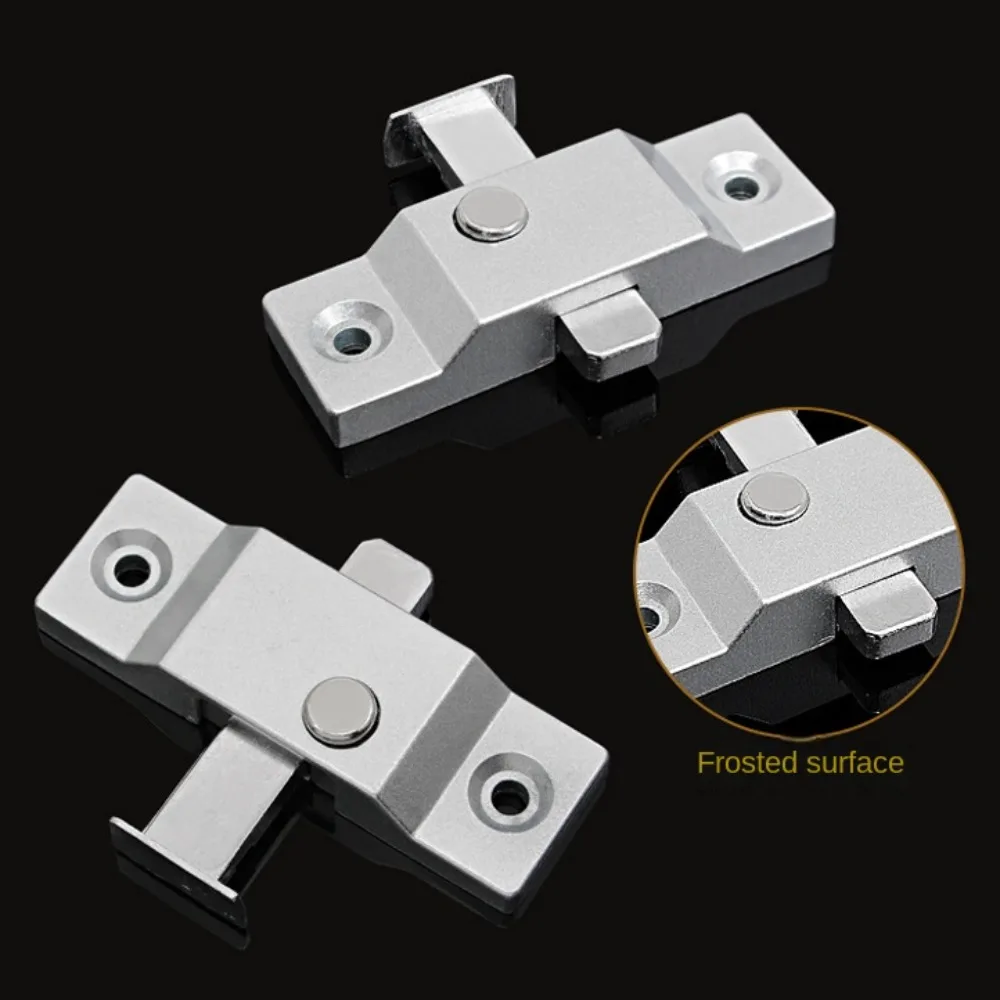 Description Picture 5 of itemNew Zinc Alloy Sliding Door Latch Anti-theft Hardware Spring Latch Durable Door Hasps Lock Cabinet