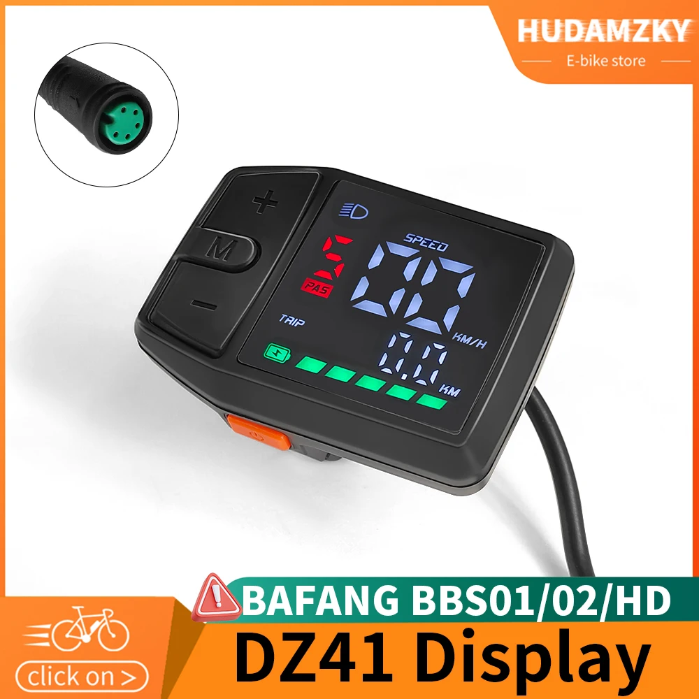 BAFANGDZ41ColorDisplayEbikeIntelligentLCDScreenWaterproof